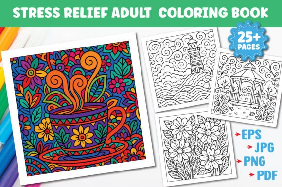 Download Stress Relief Coloring Pages for Adults - Stress relief coloring pages Collection
