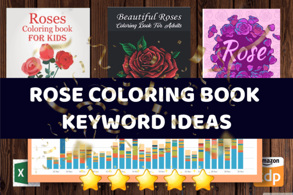 Download ROSE COLORING NICHES KDP KEYWORDS - Kdp keywords Collection