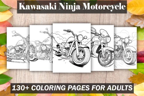 Download Kawasaki Ninja Motorcycle Coloring Book - Motorcycle Collection