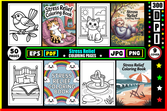 Download Stress Relief Coloring Pages for Adults - Stress relief coloring pages Collection