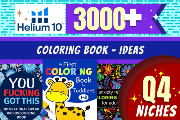 Download Coloring Book 3000 Niche List - Premium Resources