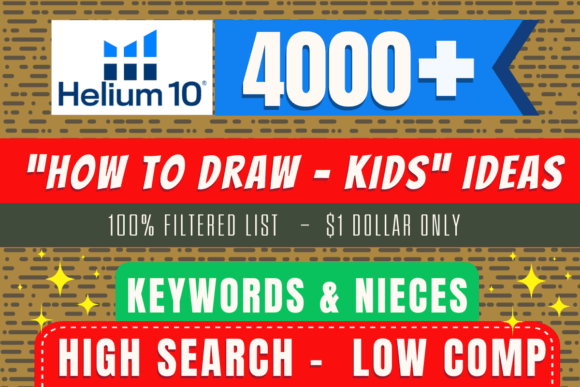 Download How to Draw Book for Kids Niche List - Premium Bundle