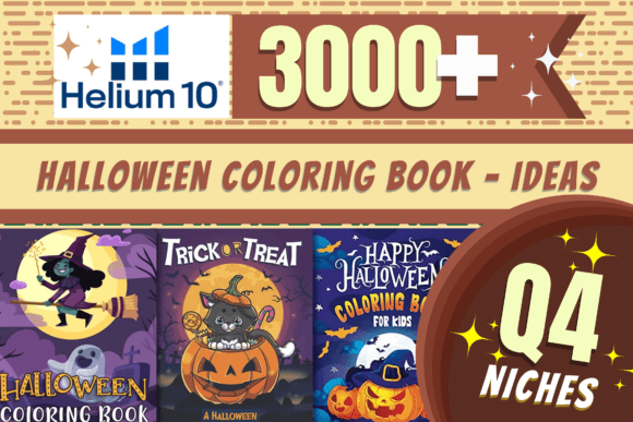 Download Halloween Colouring Book 3000 Niche List - Premium Resources