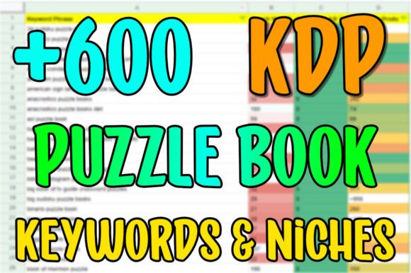 Download KDP Keywords &amp; Niches for Puzzle Books - Kdp keywords Collection